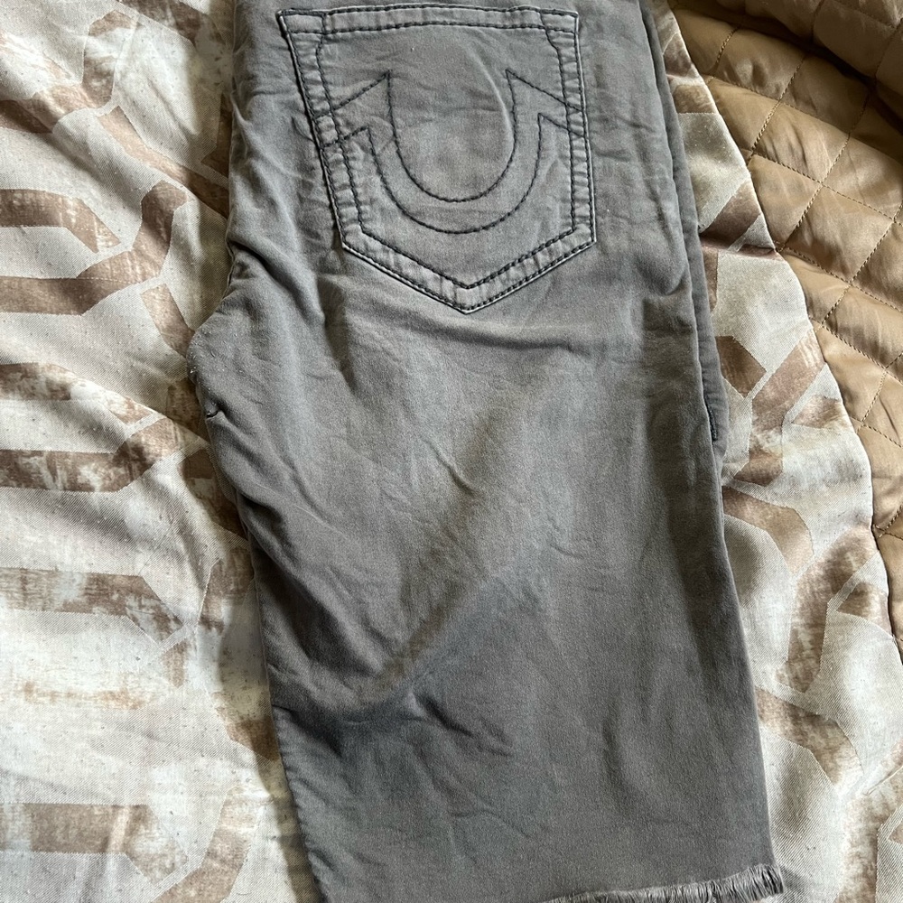 True Religion cut off shorts